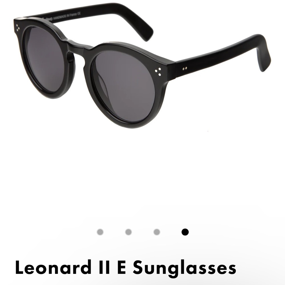 Leonard II E Black Sunglasses